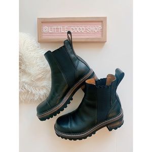 SEE BY CHLOÉ Mallory Cap Toe Chelsea Boots